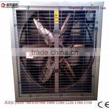 wet shade negative-pressure fan for poultry house cooling system
