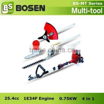 26cc/33cc/43cc 4 in 1 Multifunctional Brush Cutter/Grass Trimmer/Hedge Trimmer/Chain Saw