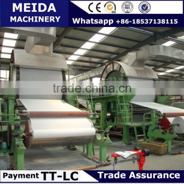 Gongyi City Meida toilet tissue paper making machine Install Abroad Whatsapp +8618537138115