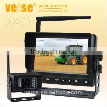 Automotive security spare parts with 5 inch monitor vision safety wireless system