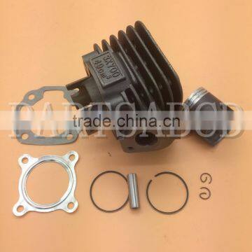 40mm Cylinder Set / Cylinder Kit / Top End Kit for 2 Stroke Scooter Minarelli 1E40QMB JOG50 ZIP KEEWAY Hurricane 50 w/ 10mm Pin