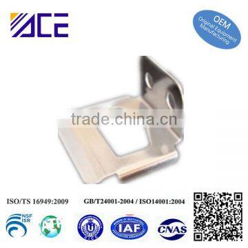 OEM lamp chrome plating metal stamping spring clip