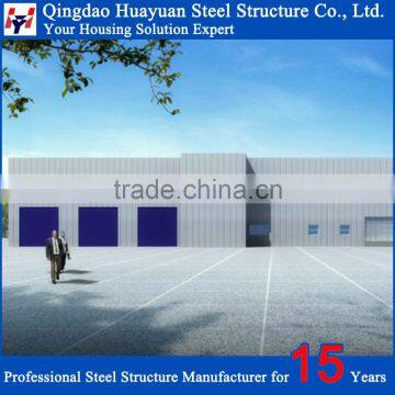 Prefab Car Showroom Structure Warehouse