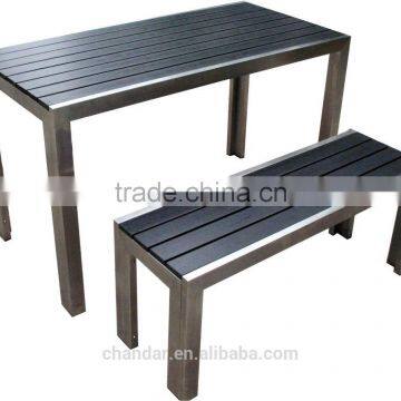 Polywood patio furniture, aluminum frame furniture