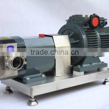 Industrial Sanitary Rotary Lobe Electric Liquid Oil Transfer Pump
