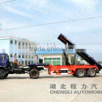 Double axle tipper semi trailer price