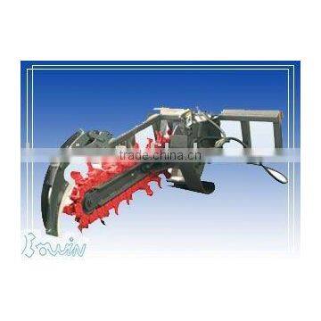 Trencher for skid steer loader