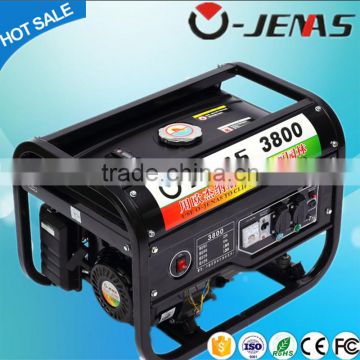 Slient gasoline generator 3800w 4-strike petrol generator manufacturer price