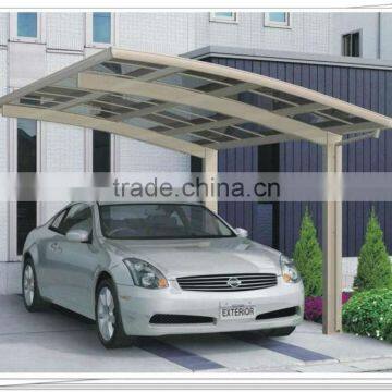 China New Innovate Car Parking Cottage Aluminium Carport for Sale HX111 photo-3