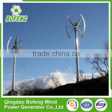 Made In China Long Life Maglevitation 3kw Mini Vertical Axis Wind Turbine photo-2