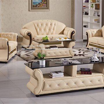 2017 New Design Sofa Classic Leather Sofa