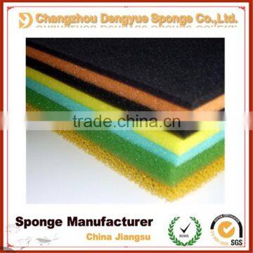 Hot sale colorful sponge open-celled breathable air filter foam/sponge