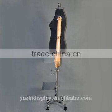 Full-body Tailors Dummy Female Mannequin With Wooden Arm for Wedding Dress Display photo-2