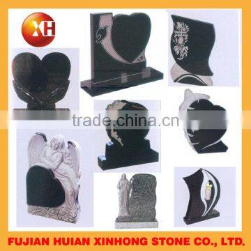 Artificial Granite ,marble Tombstone With Monument for Loving People photo-3