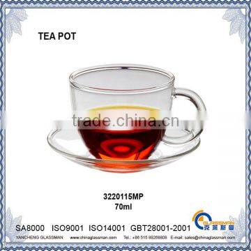 Clear Borosilicate Glass Tea Pot TC115MP photo-1