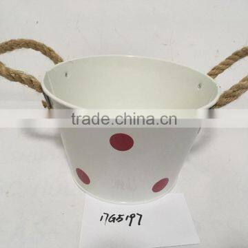 Wholesale Bulk Home Garden Decorative Indoor Rope Hanging Rectangular Flowerpot Planters photo-2