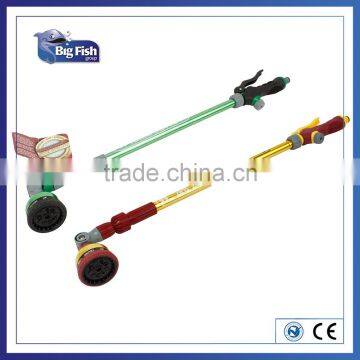 Telescopic 9 dial spray lance /Aluminum garden water spray lance/wand