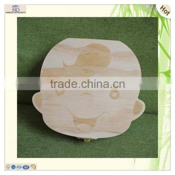 Children Special Heat Printing Wood Tooth Storage Box photo-3