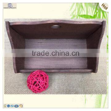 Natural Decoration Two Divider Dyed Carved Envelope Box photo-3