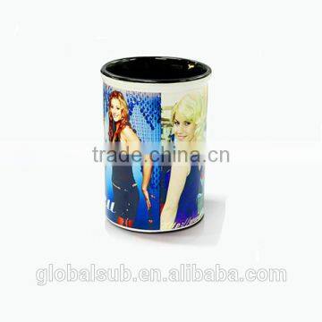 Sublimation Blank Ceramic Brush Pot Pen Holder