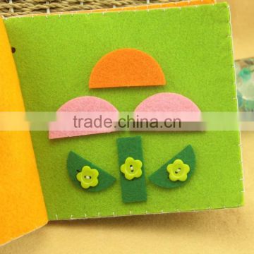 16053008 factory directly selling for Children handmade ready cutting felt book kit