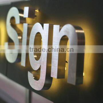 Advertising Customed 304 Stainless Steel 3D Letter Sign Alphabet Letter