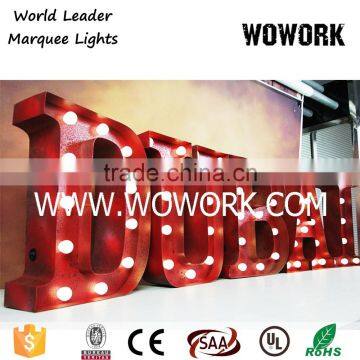 Metal Sign Lights Arrow photo-5
