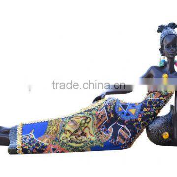 2014 New Tourist Souvenir Resin Fabric Black Lady photo-2