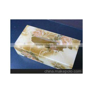 2015 Custom Multiuseful Design Simple Black Accrylic Tissue Box Acrylic Custom Printed Tissue Box photo-3