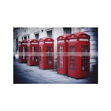 Red Antique London Public Telephone Booth Decoration for Sale Made by Chinese Manufacture photo-4