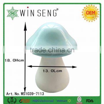 Ceramic Craft Mushroom for Garden Decoration photo-3