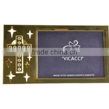Special Price Enchanting Gold Plated Metal Photo Frame photo-2