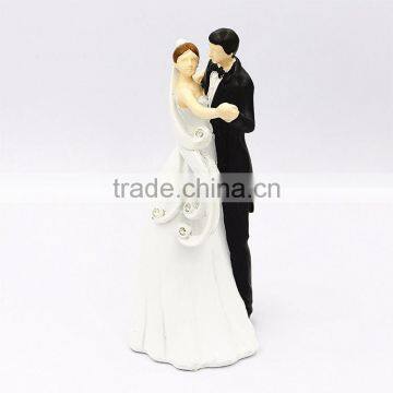 Custom Marriage Decoration Lovely Wedding Couple Figurine photo-3