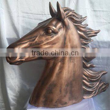 High-spirited horse resin craft cremation urn stand