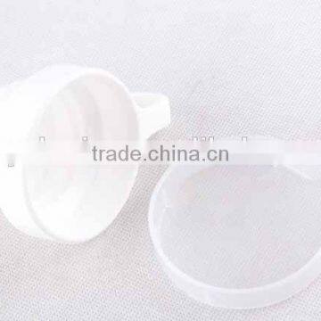 Single Handle Silicone Folding Cup With Plastic Cup photo-4