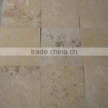 China Beige Limestone Tile Beige Limestone Flooring & Wall Tile photo-6