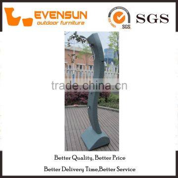 High Quality S Shape Wicker Outdoor Shower photo-4