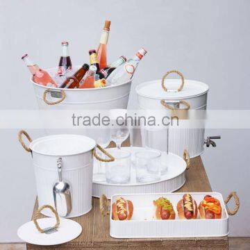 Tin Drinks Bucket for Beer