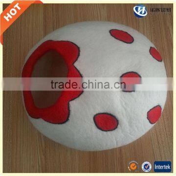 Wholesale Cheap Wool Handmade Pet Accessories Pet Bed Cat House in Stock photo-6