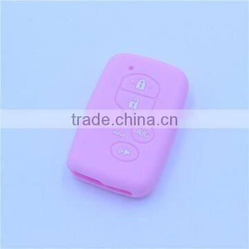 Silicone Car Key Covers, Remote Key Case for Toyota 5 Buttons With A/C Buttons photo-3