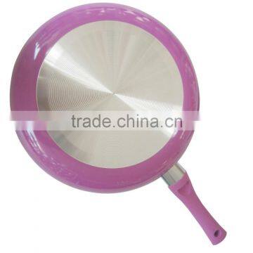 9pcs Cookware in Aluminum With White Ceramic Nonstick Coating photo-6