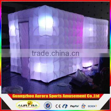 Hot Sale 3D LED Inflatable Photo Booth Enclosure LED Wedding Inflatable Photobooth Shell photo-3