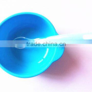 High Quality Food Grade Heat Resistant Eco-friendly Non-toxic Baby Silicone Spoon. photo-2