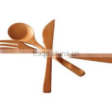 Eco-friendly durable totally bamboo dinnerware set