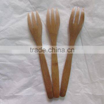 20cm bamboo vegetable &fruit fork