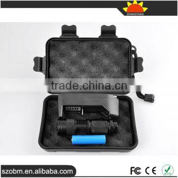 Aluminum Alloy UV Led Flashlight Kit Hot Selling 395nm Purple Light Flashlight photo-2