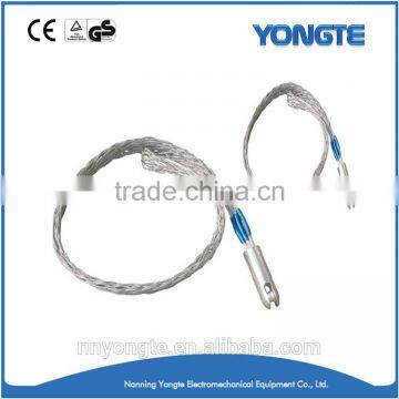 Towing Smooth wire mesh grip protecting stainless steel Cable Wire Pulling Grips