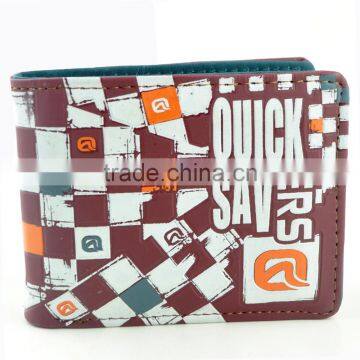 Wholesale Men Funky Wallet Boy Wallet in Printing Style Brand Name Quicksavers photo-3