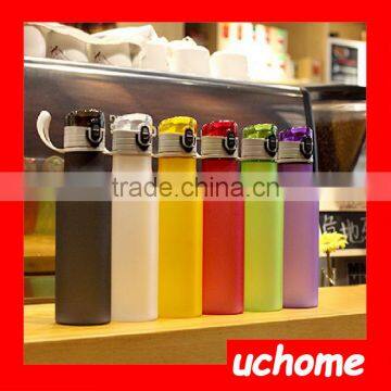UCHOME Wholesale of Directly Privater Label Plastic Frosted Water Bottle/Thermos Sport Bottle With Superior Impact Resistance