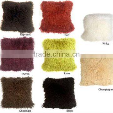 Mongolian Lamb Fur Cushions photo-2